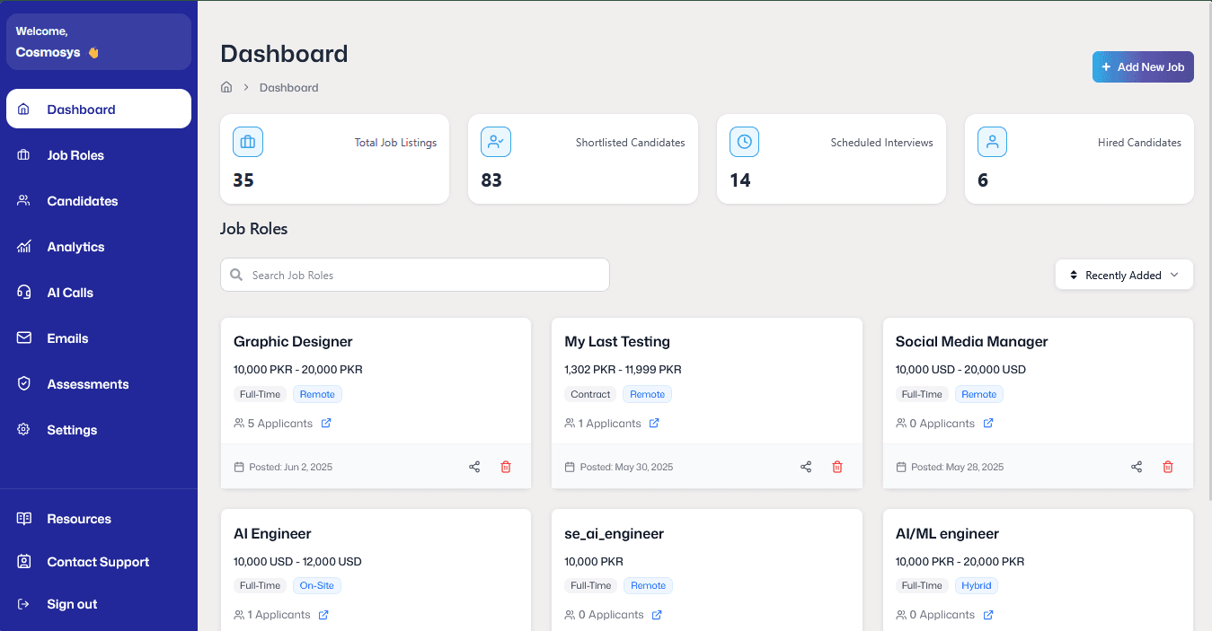 Dashboard