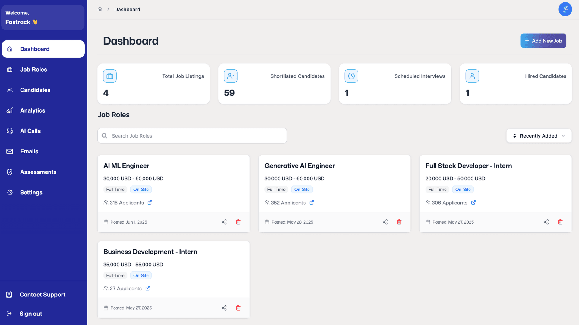 Enhanced Dashboard